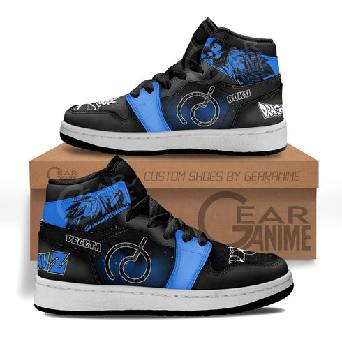 Vegeta and Goku Whis Kids Sneakers DB Anime Shoes For Kids